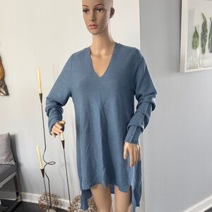 Eileen Fisher Merino Wool Tunic Sweater